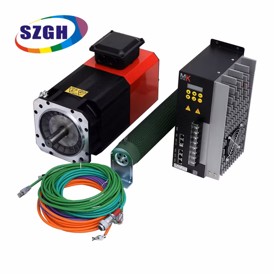 Серводвигатель 220 В, 55 кВт Встроенный серводвигатель шпинделя