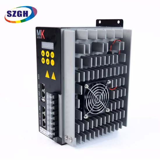 Хорошая цена Szgh 48nm 7.5kw 8000rpm 17A серводвигатель шпинделя с драйвером для фрезерного станка с ЧПУ и гравировального станка